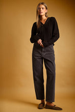 Load image into Gallery viewer, Lace Contrast Knit Cardi
