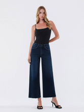 Load image into Gallery viewer, High Rise Drk Wash Wide Leg

