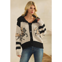 Load image into Gallery viewer, Horse Print Sweater
