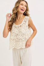 Load image into Gallery viewer, Crochet Lace Tank
