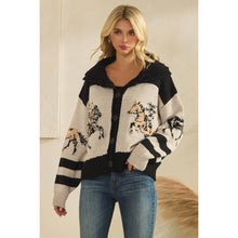 Load image into Gallery viewer, Horse Print Sweater
