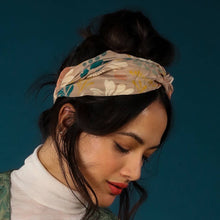 Load image into Gallery viewer, Folk Art Floral Elasticated Headband - Petal
