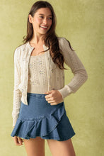 Load image into Gallery viewer, A sweater knit cami and cardigan set
