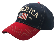 Load image into Gallery viewer, America 1776 Freedom Hat
