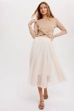 Load image into Gallery viewer, Tulle Midi Skirt
