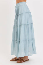 Load image into Gallery viewer, Tiered Maxi Skirt
