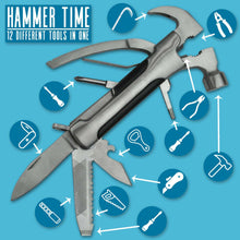 Load image into Gallery viewer, Hammer Time Hammer Multi-tool
