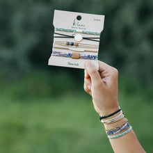 Load image into Gallery viewer, "Flourish" Natural Butterfly Hair Tie Bracelets: Small
