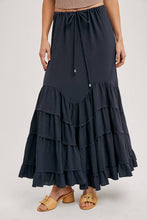 Load image into Gallery viewer, Ruffled Maxi Skirt
