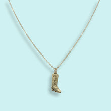 Load image into Gallery viewer, Cowgirl Boot Necklace
