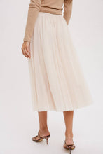 Load image into Gallery viewer, Tulle Midi Skirt
