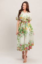 Load image into Gallery viewer, A printed woven midi dress
