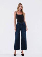 Load image into Gallery viewer, High Rise Drk Wash Wide Leg
