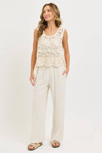 Load image into Gallery viewer, Crochet Lace Tank
