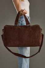 Load image into Gallery viewer, Brown Corduroy Duffel

