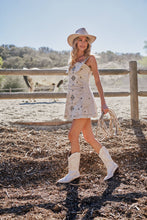 Load image into Gallery viewer, Studded Buckle Denim Dress
