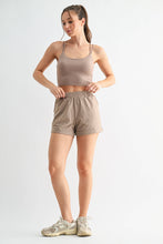 Load image into Gallery viewer, High Waist Athleisure Shorts
