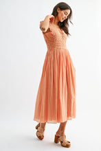 Load image into Gallery viewer, Lace Boho Midi Dress
