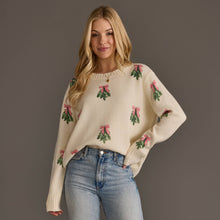 Load image into Gallery viewer, Tree Sweater with Pink Bows
