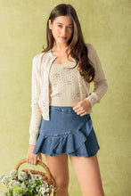 Load image into Gallery viewer, A sweater knit cami and cardigan set
