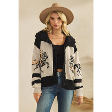 Load image into Gallery viewer, Horse Print Sweater
