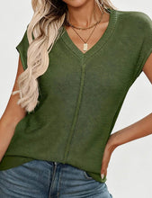 Load image into Gallery viewer, V-Neck Knit Top

