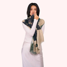 Load image into Gallery viewer, Wool Wrap Scarf - Midnight Orchid
