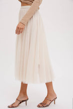 Load image into Gallery viewer, Tulle Midi Skirt
