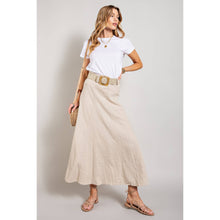 Load image into Gallery viewer, Linen Maxi Skirt
