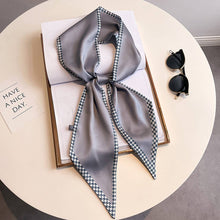 Load image into Gallery viewer, Women’s Long Silk Scarf
