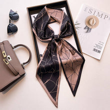 Load image into Gallery viewer, Women’s Long Silk Scarf
