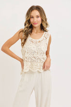 Load image into Gallery viewer, Crochet Lace Tank
