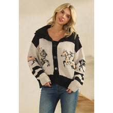 Load image into Gallery viewer, Horse Print Sweater
