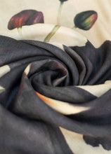Load image into Gallery viewer, Wool Wrap Scarf - Midnight Orchid
