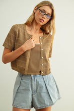 Load image into Gallery viewer, Short Sleeve Cardi w/ Tank
