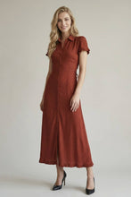 Load image into Gallery viewer, Ruffle Hem Maxi Dress
