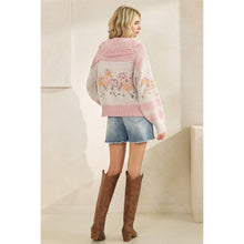 Load image into Gallery viewer, Horse Print Sweater

