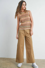 Load image into Gallery viewer, Geo Pattern Knit Top
