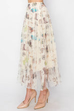 Load image into Gallery viewer, Pleated Tulle Midi Skirt
