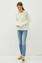 Load image into Gallery viewer, Boxy Waffle Knit Sweater
