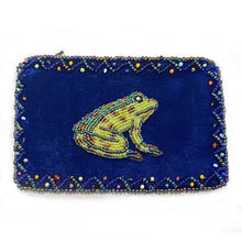 Load image into Gallery viewer, Frog Rectangle Velvet Coin Purse
