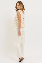 Load image into Gallery viewer, Crochet Lace Tank
