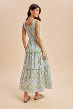Load image into Gallery viewer, Cotton Floral Maxi Dress
