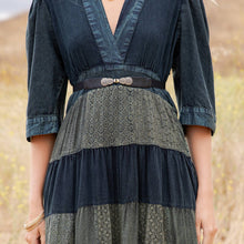 Load image into Gallery viewer, Vintage Patchwork Dress
