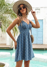 Load image into Gallery viewer, V-neck Spaghetti Strap Dress
