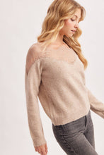 Load image into Gallery viewer, Eyelash Lace Sweater
