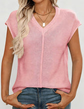 Load image into Gallery viewer, V-Neck Knit Top

