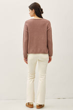 Load image into Gallery viewer, Boxy Waffle Knit Sweater
