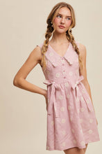 Load image into Gallery viewer, Gingham Floral Mini Dress
