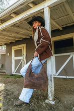 Load image into Gallery viewer, Large Purse-Brunette Leather
